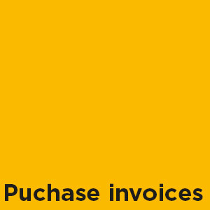 Purchase invoices